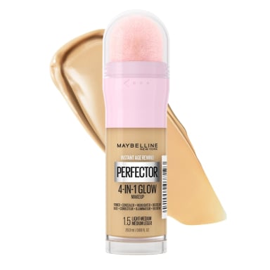 BASE DE MAQUILLAJE 4 EN 1 MAYBELLINE GLOW PERFECTOR INSTANT AGE REWIND MEDIUM DEEP - 1