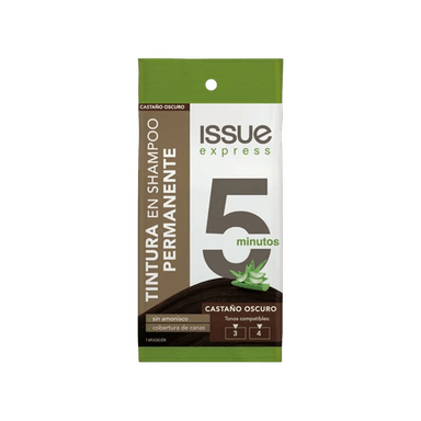 TINTE EN SHAMPOO CASTAÑO OSCURO ISSUE – SACHET - 1