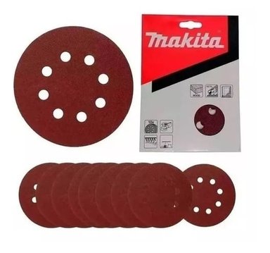DISCO MAKITA LIJA VELCRO 10U 125 MM GRANO 180 D-54558 - 1