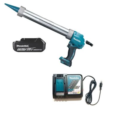 PISTOLA CALAFATERA 18 VOLTS 600ML SILICONA MAKITA DCG180 (5AH) - 1
