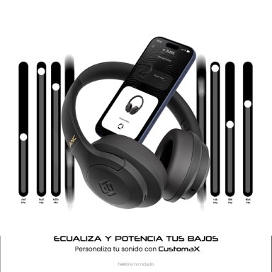 AUDIFONOS INALAMBRICOS BLUETOOTH SLEVE PULSE ANC 2GEN CANCELACION DE RUIDO ACTIVA 45 HORAS BATERIA - 4
