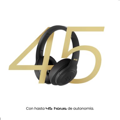 AUDIFONOS INALAMBRICOS BLUETOOTH SLEVE PULSE ANC 2GEN CANCELACION DE RUIDO ACTIVA 45 HORAS BATERIA - 7