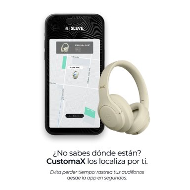 AUDIFONOS INALAMBRICOS BLUETOOTH SLEVE PULSE ANC 2GEN CANCELACION DE RUIDO ACTIVA 45 HORAS BATERIA - 4