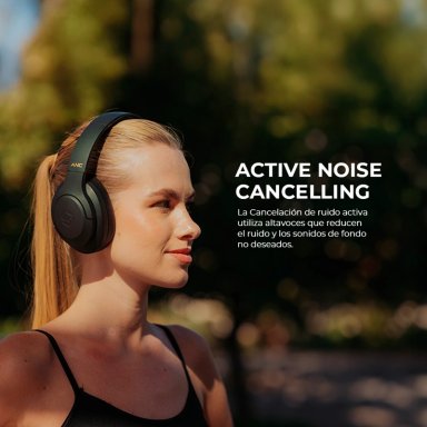 AUDIFONOS INALAMBRICOS BLUETOOTH SLEVE PULSE ANC 2GEN CANCELACION DE RUIDO ACTIVA 45 HORAS BATERIA - 5