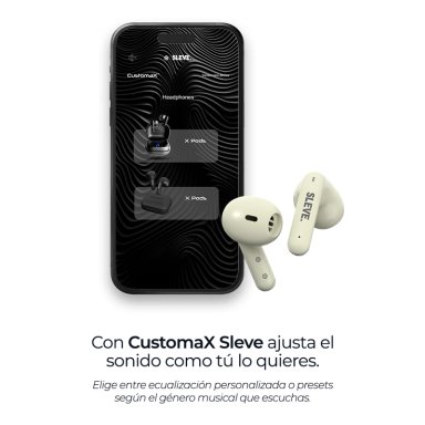 AUDIFONOS INALAMBRICOS BLUETOOTH SLEVE PUREX TRUE WIRELESS 24 HORAS BATERIA - 2
