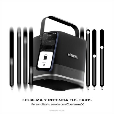 PARLANTE BLUETOOTH SLEVE BASSLINEX CUBE - 4