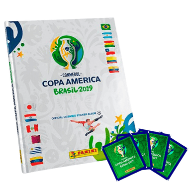 COPA AMERICA BRASIL 2019 (TAPA DURA)(INCLUYE 1 ÁLBUM + 50 SOBRES) - 1