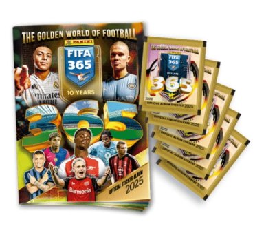 ALBUM TAPA BLANDA FIFA 365 2025 + 40 SOBRES - 1