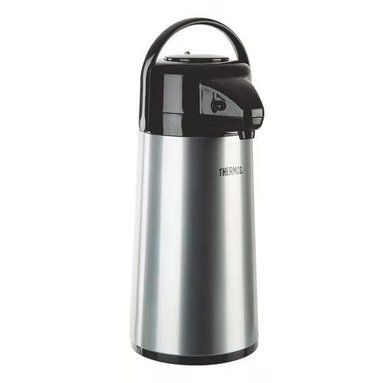 TERMO SIFON 1,9 LITROS VIDRIO - THERMOS COLOR PLATEADO - 1