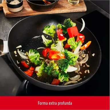 SARTEN 26 CM UNLIMITED TEFAL COLOR NEGRO - 7