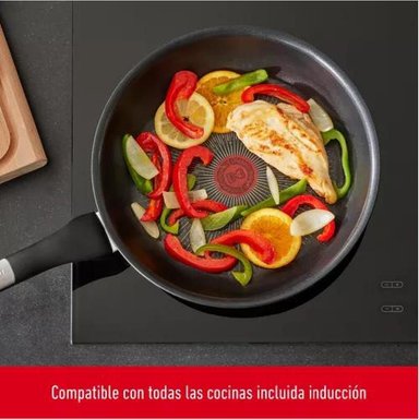 SARTEN 26 CM UNLIMITED TEFAL COLOR NEGRO - 8