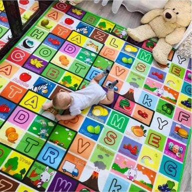 2 ALFOMBRAS LAVABLE INFANTIL NIÑOS BEBE ANTIGOLPES X 2 - 3