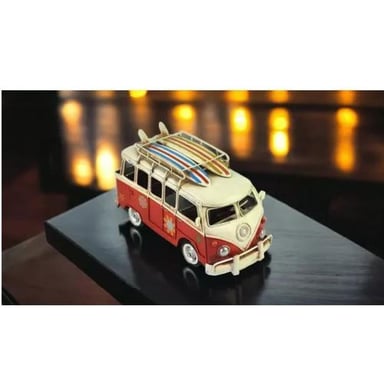 AUTO COMBI METAL VINTAGE HAWÁI ROJO 28 CM AUT10 - 2