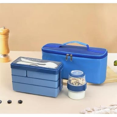 BOLSO LONCHERA TÉRMICA Y FIAMBRERA SET PARA NIÑOS ADULTOS4PK - 3