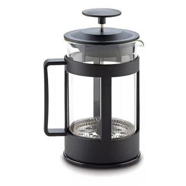 CAFETERA PRENSA FRANCESA MANUAL CAFE PRENSA FRANCESA 600 ML COLOR NEGRO - 1