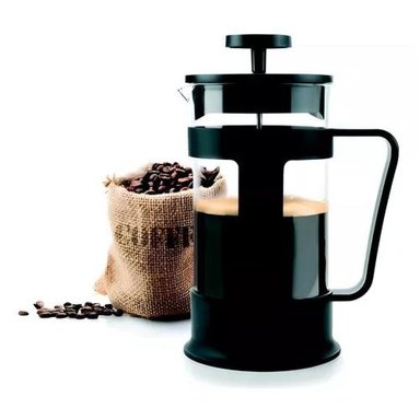 CAFETERA PRENSA FRANCESA MANUAL CAFE PRENSA FRANCESA 600 ML COLOR NEGRO - 2