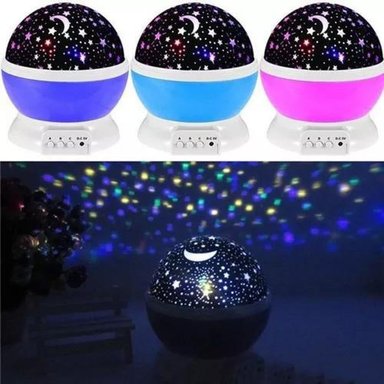 LAMPARA ESPANTA CUCO RECARGABLE STAR MASTER LUZ ESTRELLA COLOR MORADO - 3