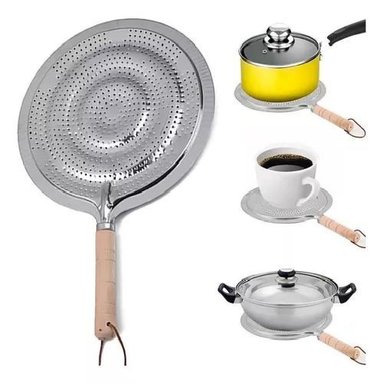 DIFUSOR DE CALOR PROTECTOR CAFETERAS TETERAS OLLAS SARTENES - 3