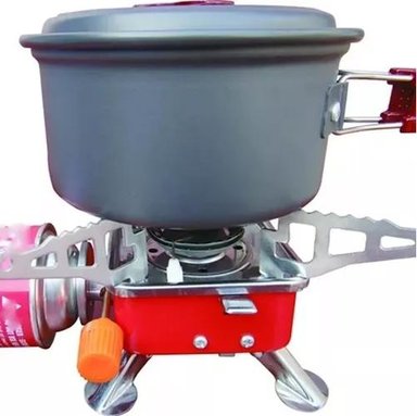 COCINILLA MINI GAS OUTDOOR CAMPING TREKKING MAS BOLSO - 2