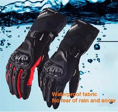 GUANTES SUOMY INVIERNO IMPERMEABLE PARA MOTOCICLISTA TÉRMICO TALLA 2XL - 7
