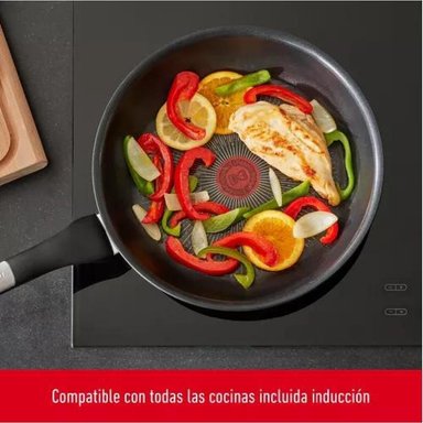 SARTEN TEFAL G2550702 30 CM UNLIMITED TEFAL COLOR NEGRO - 6