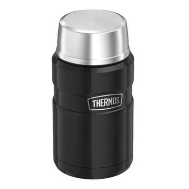 THERMO COMIDA 710 ML - THERMOS COLOR NEGRO - 2