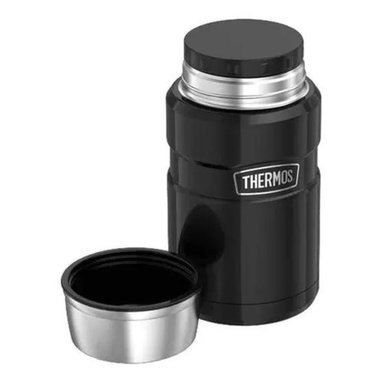 THERMO COMIDA 710 ML - THERMOS COLOR NEGRO - 3