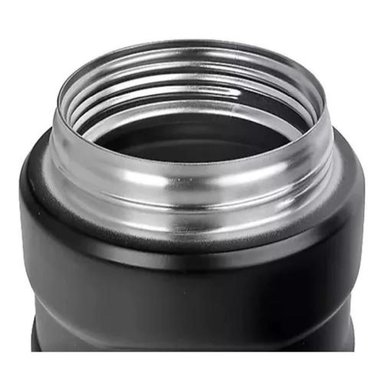 THERMO COMIDA 710 ML - THERMOS COLOR NEGRO - 4