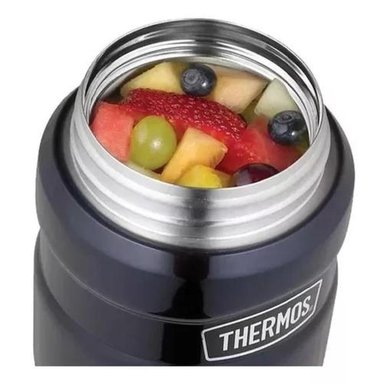 THERMO COMIDA 710 ML - THERMOS COLOR NEGRO - 5