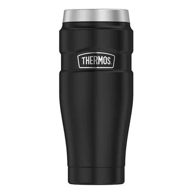 THERMOS STAINLESS KING DE ACERO INOXIDABLE 470ML NEGRO - 1