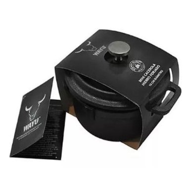 MINI CACEROLA WAYU/ HIERRO FUNDIDO COLOR NEGRO - 2
