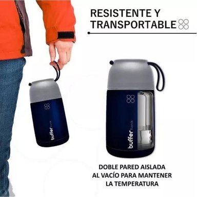 TERMO COMIDA Y LIQUIDO BUFFER MULTIPROPOSITO 630ML +CUCHARA - 2