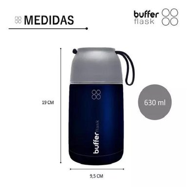 TERMO COMIDA Y LIQUIDO BUFFER MULTIPROPOSITO 630ML +CUCHARA - 7