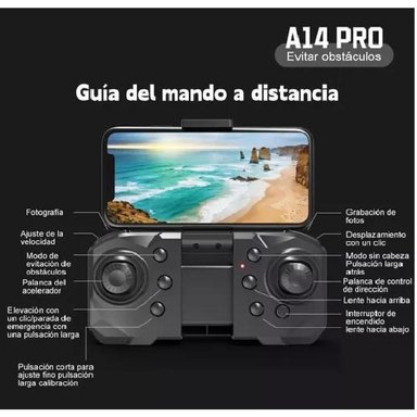 DRONE 8K CÁMARA 5GHZ 2 BATERÍA ANTI-OBSTÁCULOS GIRO 360 - 3