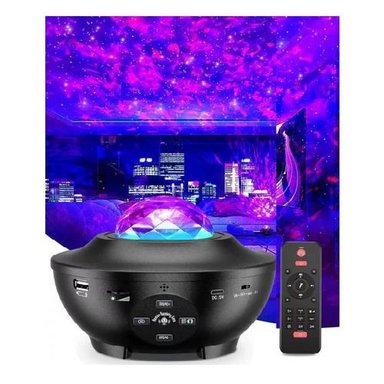 PROYECTOR DE GALAXIA, ESTRELLAS LED Y SONIDO BLUETOOTH - 1