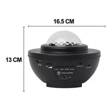 PROYECTOR DE GALAXIA, ESTRELLAS LED Y SONIDO BLUETOOTH - 2