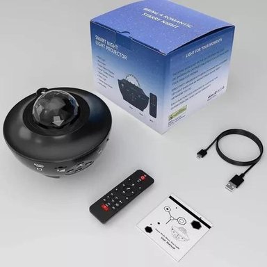 PROYECTOR DE GALAXIA, ESTRELLAS LED Y SONIDO BLUETOOTH - 3
