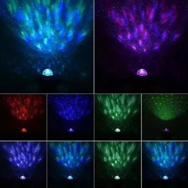 PROYECTOR DE GALAXIA, ESTRELLAS LED Y SONIDO BLUETOOTH - 5