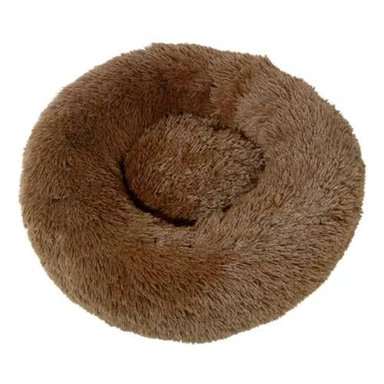 CAMA PARA MASCOTAS ANTIESTRÉS 80 CM TALLA XL MARRÓN - 1