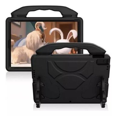 CARCASA PARA NIÑOS ANTI-GOLPES PARA IPAD 10.2, COLOR NEGRO - 4
