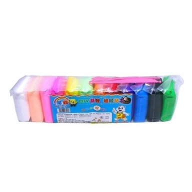 SET 12 FOAMY MOLDEABLE FOMI DIDÁCTICO COLORES 160 G SLIME MULTICOLOR - 2