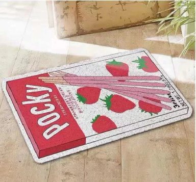 ALFOMBRA ENTRADA COCINA BAÑO 60X90 CM PVC RESISTENTE AL AGUA MODELO 15 - 2