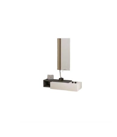 RECIBIDOR ARRIMO FLOTANTE MODERNO MINIMALISTA CON ESPEJO - 1