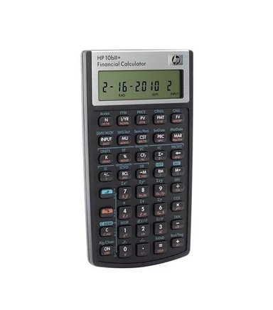 CALCULADORA FINANCIERA HP 10B2+, COLOR NEGRO - 1