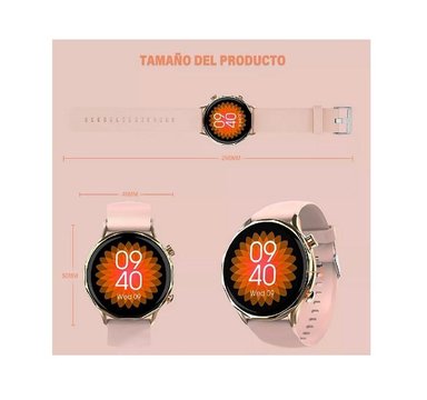 SMARTWATCH PARA MUJER, RELOJ INTELIGENTE, RELOJ BLUETOOTH... - 2