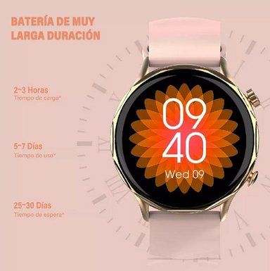 SMARTWATCH PARA MUJER, RELOJ INTELIGENTE, RELOJ BLUETOOTH... - 3