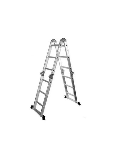 ESCALERA ALUMINIO MULTIUSO 5,7 MTS. GRIS - 2