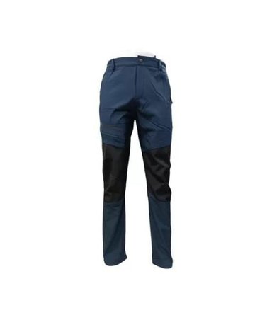 PANTALÓN OUTDOOR HOMBRE IMPERMEABLE PARA NIEVE, COLOR AZUL OSCURO S - 1