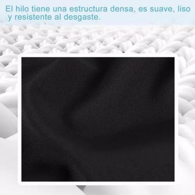 COFIA CLÍNICA, GORRO QUIRÚRGICO, 95% ALGODÓN, 5% LYCRA, UNIFORMES, COLOR AZUL - 6