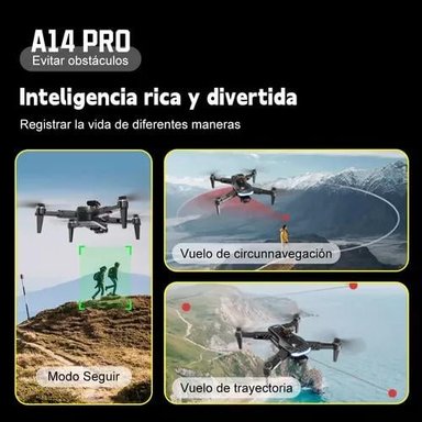 DRONE 8K CÁMARA 5GHZ 2 BATERÍA ANTI-OBSTÁCULOS GIRO 360 - 4